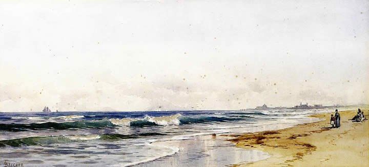 Alfred Thompson Bricher Far Rockaway Beach